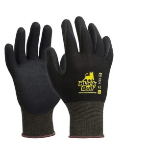 Esko Black Bull Nitrile Gloves, 12 Pack