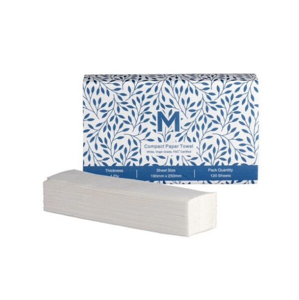 MP-Compact Paper Towel 1Ply, 2,400 Sheets P/Ctn