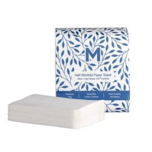 MP-Half Slimfold Paper Towel 1Ply, 8000 Sheets P/Ctn