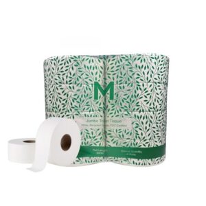 MP-Recycled Jumbo Toilet Tissue 2Ply, 300m, 8 Rolls Pack