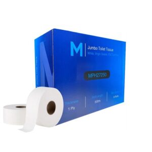 MP-Jumbo Toilet Tissue, 1Ply, 500m 8 Rolls Carton
