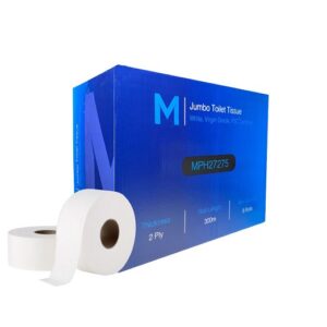 MP-Jumbo Toilet Tissue, 2Ply, 300m 8 Rolls Carton