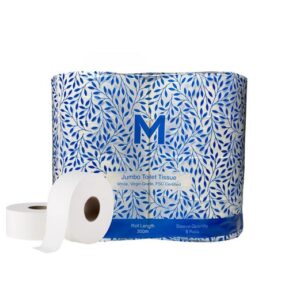 MP-Jumbo Toilet Tissue, 2Ply, 300m 8 Rolls Pack