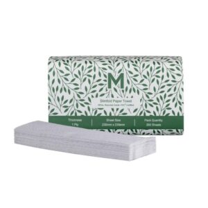MP-Recycled Slimfold Paper Towel 1Ply, 4000 Sheets P/Ctn