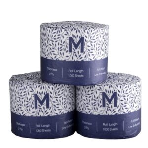 MP-Premium Toilet Tissue, 2Ply, 1000 Sheets P/Roll 18 Rolls Carton