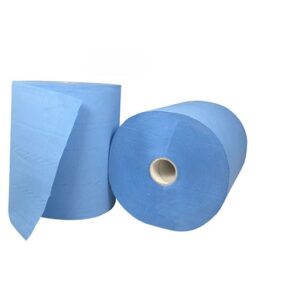 MP-Roll Feed Paper Towel, 2Ply, Blue, 6 Packs Per Pack