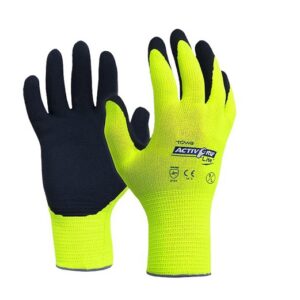 Esko TOWA Active Grip Lite-HiViz Gloves, 12 Pack